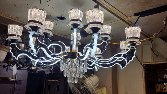 modern crystal chandelier